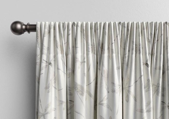 Dragonflies, Soft White - Made to Measure Curtains - Image 9